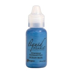 Ranger, Liquid Pearls, Pearlescent Paint, Add Dimension, Ocean Blue, Royal Blue