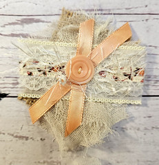 Handmade Junk Journal Embellishments Scrapbook Clusters Set Of 6