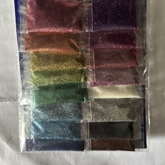 Glitter Packs 16 Colors Paper Crafts 47723D Horizon Group