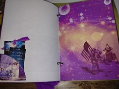 Universe Celestial Astrology Junk Journal Scrapbook USA Seller