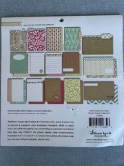 LOWERED PRICE Webster’s Pages Mini Folders & Cards- Scrapbook, Craft NIP