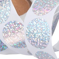 5 Rolls Round Label Adhesive Stickers Packing Classroom Marking Labels