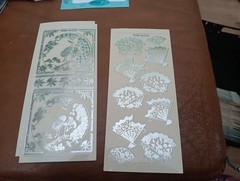 2X STICKERS SCRAPBOOKING NEW (ST1311) TRANSPARENT JAPANESE