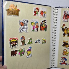 Vintage 1980’s Sticker Book With Original Stickers/Smurfs/scratch N sniff/He-man