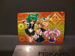 Vintage Stickers Sailor Moon Prism Vending Machine Sticker Card Manga VTG 90s