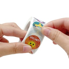 Wrapables 1 Inch Reward, Birthday, Thank You Stickers (1000pcs)​