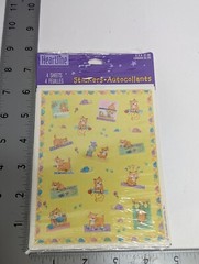 Heartline Hallmark Cat Stickers – Cartoon Cats – New & Sealed, 4-Sheets