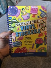 Brand New Cover Me With Vinyl Stickers Kandyboo Pipsticks Pipstickers Book