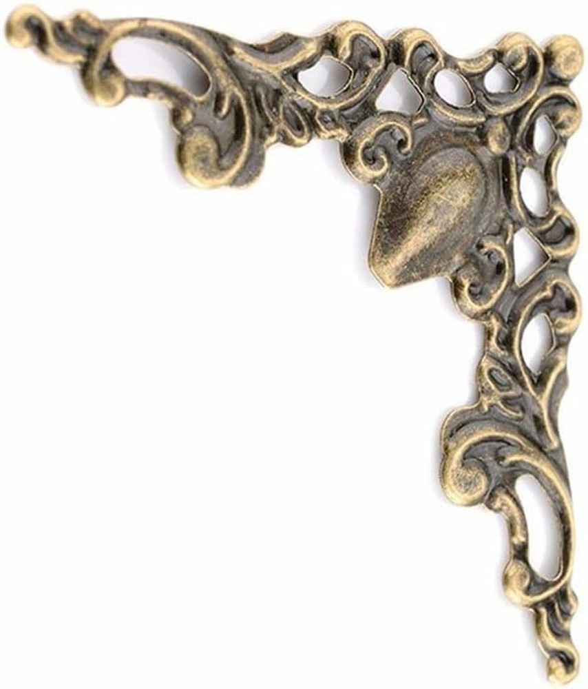 30 Pcs Antique Edge Corner Decorative Protectors, Scrapbooking Albums Embelli…