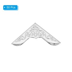 23mm Metal Book Corners,50pcs Photo Corners Book Corners Protector Retro Meta…