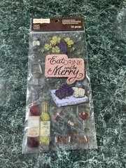 JOLEE’S BOUTIQUE STICKERS AND OTHERS NEW SEALED DOCTOR ITALY WINE THEME DETAIL