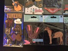 LOT OF 12 Pks. JOLEES STICKERS~Cowboys & Cowgirls~Some Rare & HTF~NEW