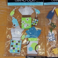 Lot Of 7 New Stand-out Paper Sculpture Stickers By Provo Craft Lot 2