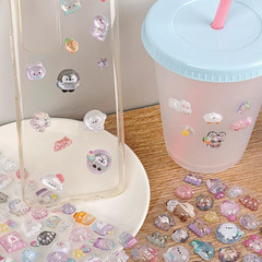 3D Puffy Stickers, 10 Sheets 500+ PCS Mini Kawaii Resin Decorative Stickers for