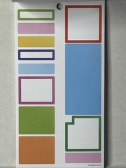 Happy Planner 518 Sticker book 30 Sheets School Abstract Teacher Classroom