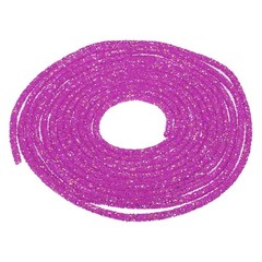 5 Yard 6mm Glitter Sequins Rope Sequins Rhinestone Cord Purple