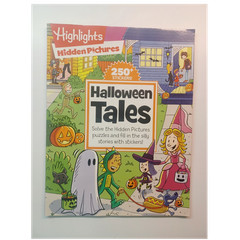 Highlights Hidden Pictures Halloween Tales Activity Book 250+ Stickers