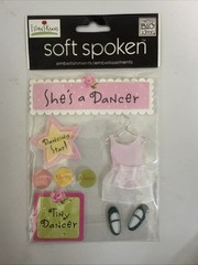 Vintage Soft Spoken Embellishments – Ellen Krans – She’s a Dancer – SS249