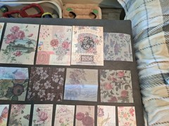 Nature Imprint Scrapbook Set Washi Stickers, Pet Stickers Memo Pad 5 Sheets Eph