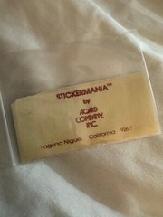 Vintage 1980’s Sticker Mania The United State of America 500 Dollars Sticker