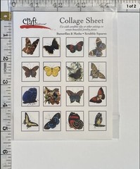 Craft Warehouse Ephemera Collage Sheet