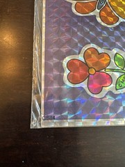 Vintage 1983 Mark 1 Chicago Chrome Sticker Sheet NOS CS14 Hearts Apples Flowers