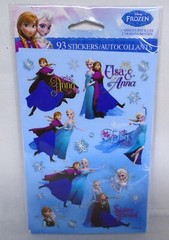 American Greetings Stickers Disney Frozen Anna Elsa Sven Olaf 6 Sheets 93 Pieces