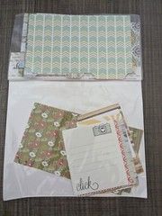 Websters Pages Mini Folders & Cards for scrapbook Card making Damaged Package