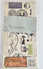 Retired Close to My Heart Moonlight Complements X7161C Halloween Chipboard