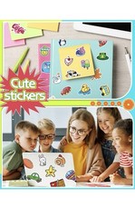 600 Pcs Cute Stickers for Kids, Animals etc,Water Bottle Vinyl, Scrapebook