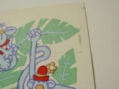 Lot 8 Vtg 1989 Hallmark Sticker Sheets: Dinosuar, Noah’s Arc, Monkeys, Castle