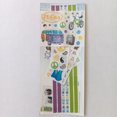 Creative Memories ’40s/’50s/’60s/’70s Decade Sticker Sets- 6 Sheets Each