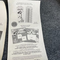 Vintage Sandylion Disney Sticker Sheets Tinker Bell Donald Pluto Big Unused