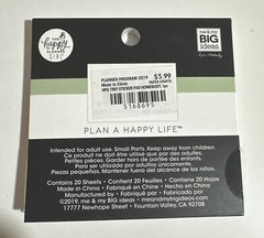 HP The Homebody- Sticker Pad 36 Pieces Open Package All Sticker Inside