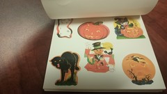 Vintage Halloween Stickers Eureka A Paper Magic Company Presto Stick Book