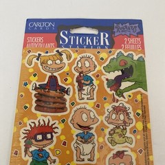 American Greetings Rugrats Stickers. Vintage 1999. New, Sealed. 2 Sheets