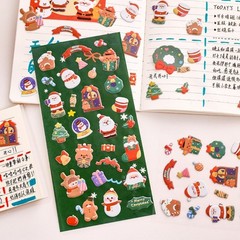 3D Puffier Sticker Sheets Decorative Sticker Cute Small Sticker for Kid & Adult