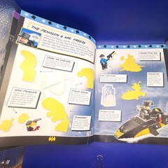 LEGO DC Batman Super Heroes Ultimate Sticker Collection Book 1000+ Reusable READ
