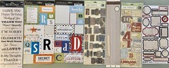 HUGE Lot of Words, Phrases, Etc THOUSANDS of Stickers! Jolee’s, Sticko Etc #4