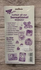 Vintage Trend Enterprises Stickers Foil Bright Funny Frogs 2 Sheets Brand NEW