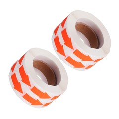 Removable Fluorescent Arrow Directional Stickers for Organizing and Safety Signs