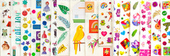 150+ BULK Lot Scrapbooking Stickers Great Variety Lots Of Themes Seasons Holiday