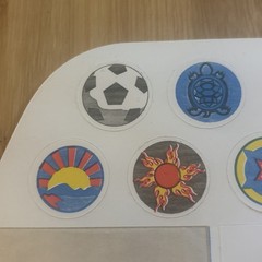 Vtg Book Sox Stickers 90s Flag Soccer Sun Turtle Tornado Star