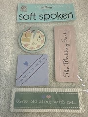 SOFT SPOKEN ME & MY BIG IDEAS 3D STICKERS THE WEDDING #67