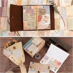 517 Pcs Vintage Scrapbook Paper,Scrapbook Supplies Stickers,Journaling Supplies
