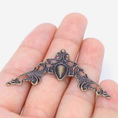 30 Pcs Antique Edge Corner Decorative Protectors, Scrapbooking Albums Embelli…