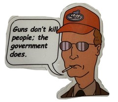 2 Dale Gribble Rusty Shackleford King Of The Hill Decal Water Bottle Sticker