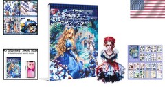 Dual Material Sticker Book – Alice in Wonderland