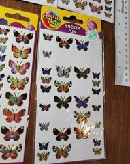Sticker Creative Play kids Crafts DIY Decoration Scrapbooks Cards- Butterfly
