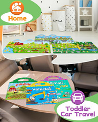 Reusable Sticker Book for Toddlers, Stickers for Kids, Toddler Sticker Book, Tod
